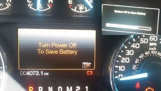 Dodge Ram Battery Saver Mode