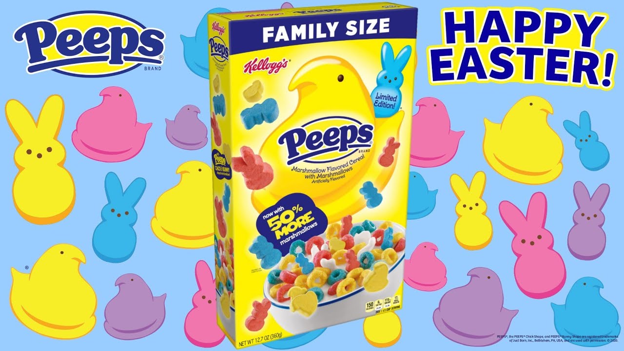 Kellogg's Peep Cereal 2022 | 