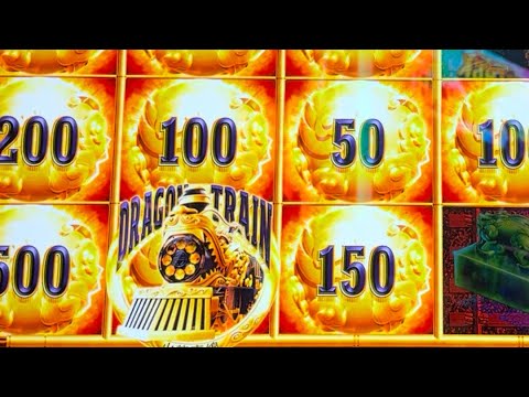 I GOT THE SPECIAL TRAIN AGAIN! Dragon Train Slot! #casino #slot #slotmachine