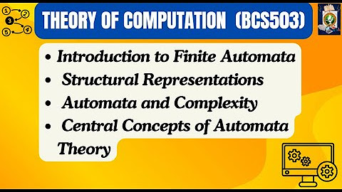 THEORY OF COMPUTATION (BCS503 )- VTU 2022 Scheme Complete Videos ...
