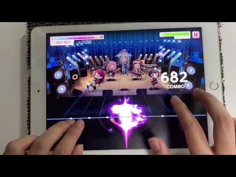 【ガルパ/AP手元】劣等上等 lv28 ALLPERFECT
