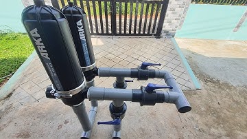 Bộ 2 lọc đĩa lắp sẵn val rửa ngược dùng cho hệ thống tưới. TÍN DƯƠNG 0932934961