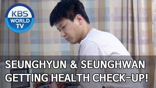 Seunghyun & Seunghwan getting health checkup! [Mr. House Husband/2020.07.03]