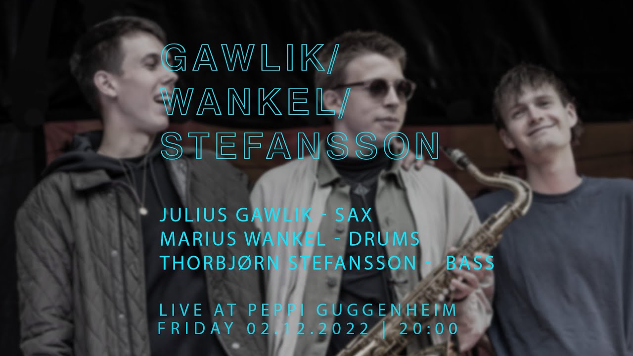 Peppi Guggenheim Berlin Live Concert: Gawlik/Wankel/Stefansson