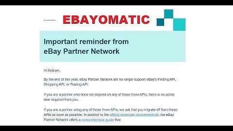 Ebayomatic 4.0 update: plugin working with the new eBay Browse API (instead of the old Finding API)