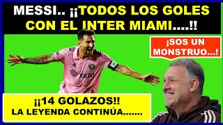 Todos los Goles de Messi en el Inter de Miami