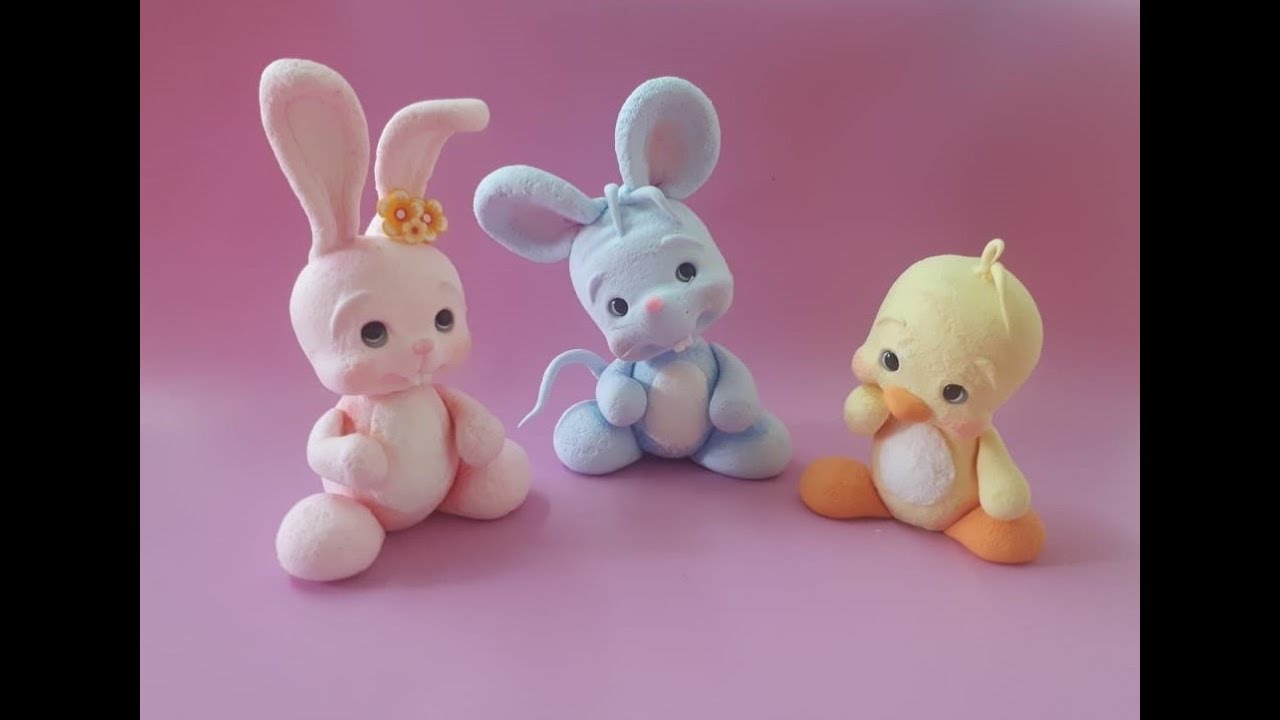 COMO HACER ANIMALITOS EN PORCELANA FRÍA - ALITA DOMÍNGUEZ