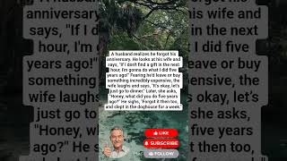 Husband Saves Anniversary by Threatening to Repeat History! 🤯