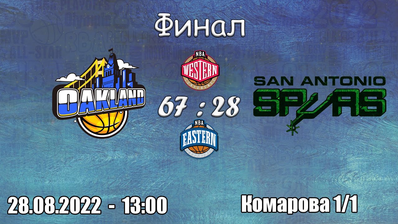RBA Kids | Golden State Warriors - San Antonio Spurs | Финал - YouTube