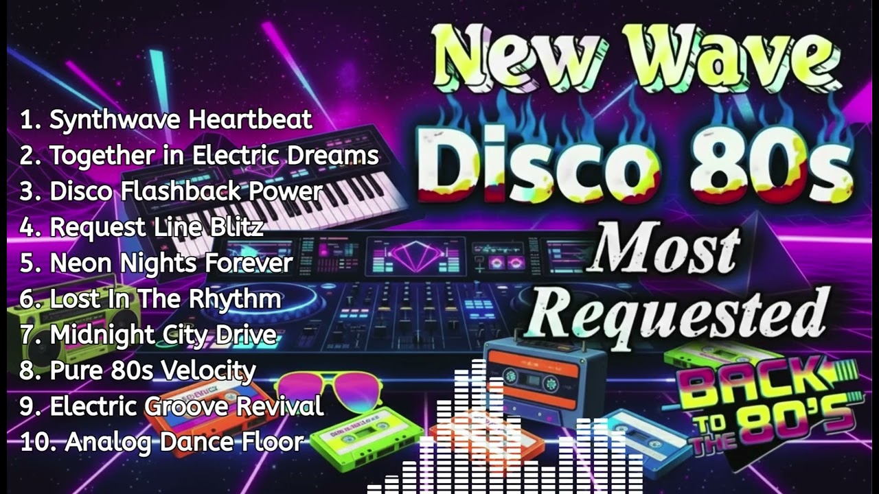 Retro Vibe: Nonstop 80s New Wave Power Mix | Essential Classic Hits Remixed