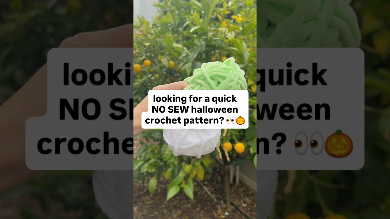 the PERFECT quick and easy halloween crochet pattern! which is your fave? 