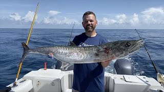 NC citation king mackerel on the troll with Odyssey Offshore