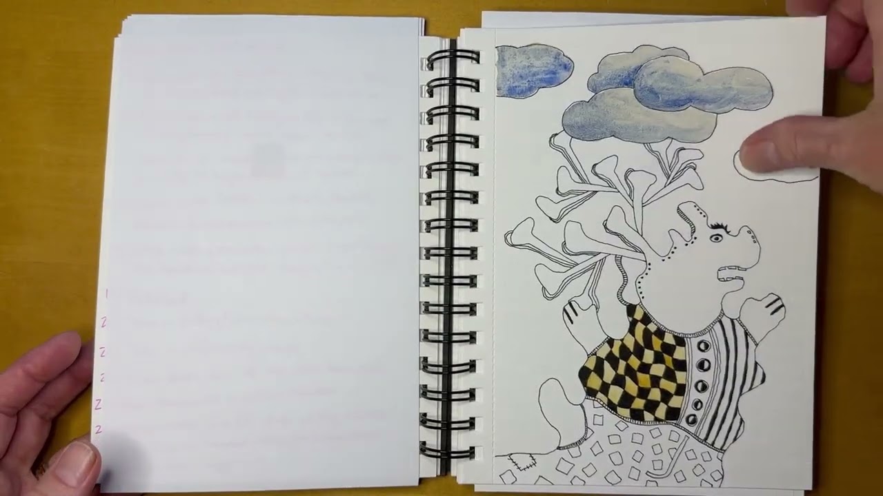 Suzanne Gibbs, Sketchbook 60, July 2024