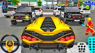 New Golden Lamborghini For Parking - 3D Driving Class 2026 - Best Android iOS Gameplay screenshot 2