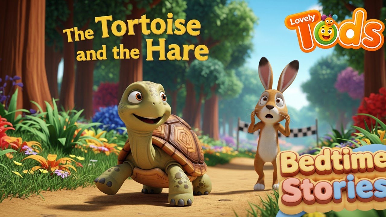 The Tortoise and the Hare 🐢🐇 | Classic Bedtime Story for Kids - YouTube