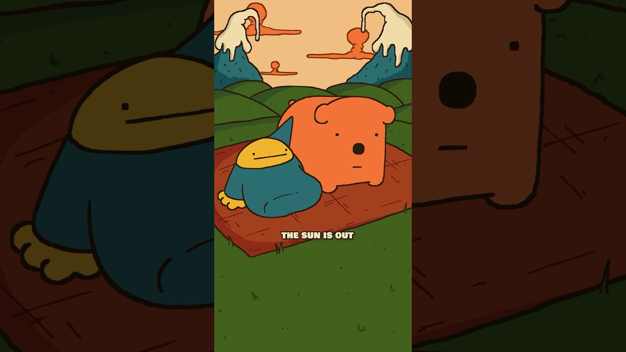 Nigel and Marmalade help a skin ball