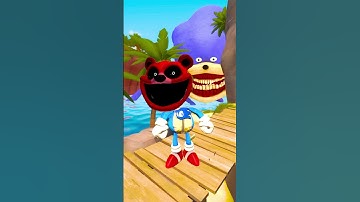 GUESS REAL HEAD OF SONIC TAPES POPPY PLAYTIME SMILING CRITTERS IN GARRY