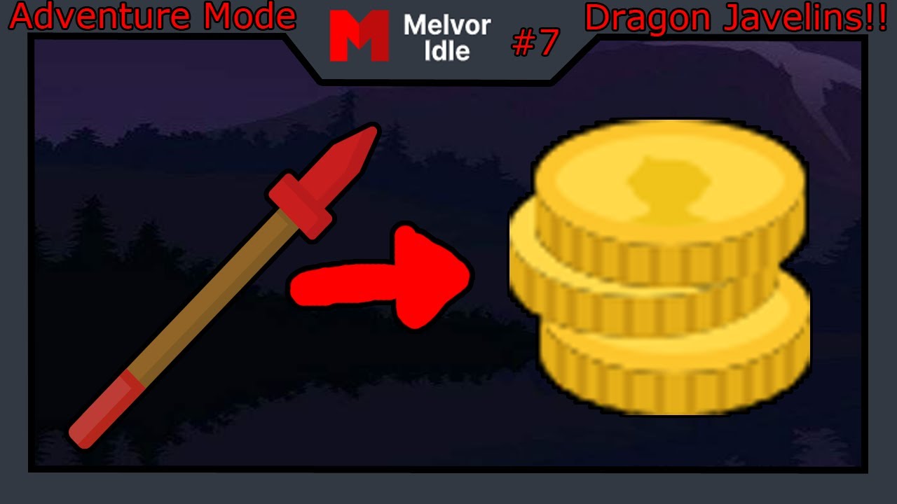 Melvor Idle Adventure Mode #7 Dragon Javelins