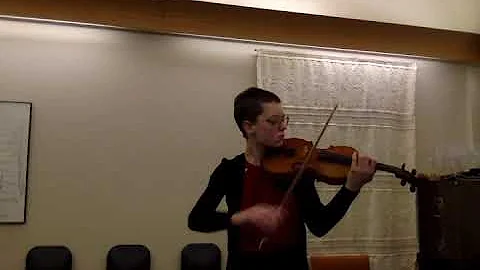Chantel Davis, Violin -- Bach Partita No. 3 in E M...