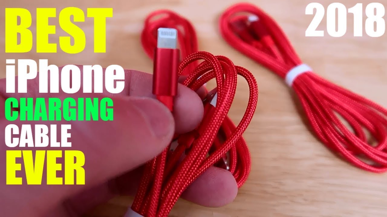 BEST iPHONE Charging Cable 2018    Fastest USB Lightning Charger Cables Quick Charge Apple IOS iPad