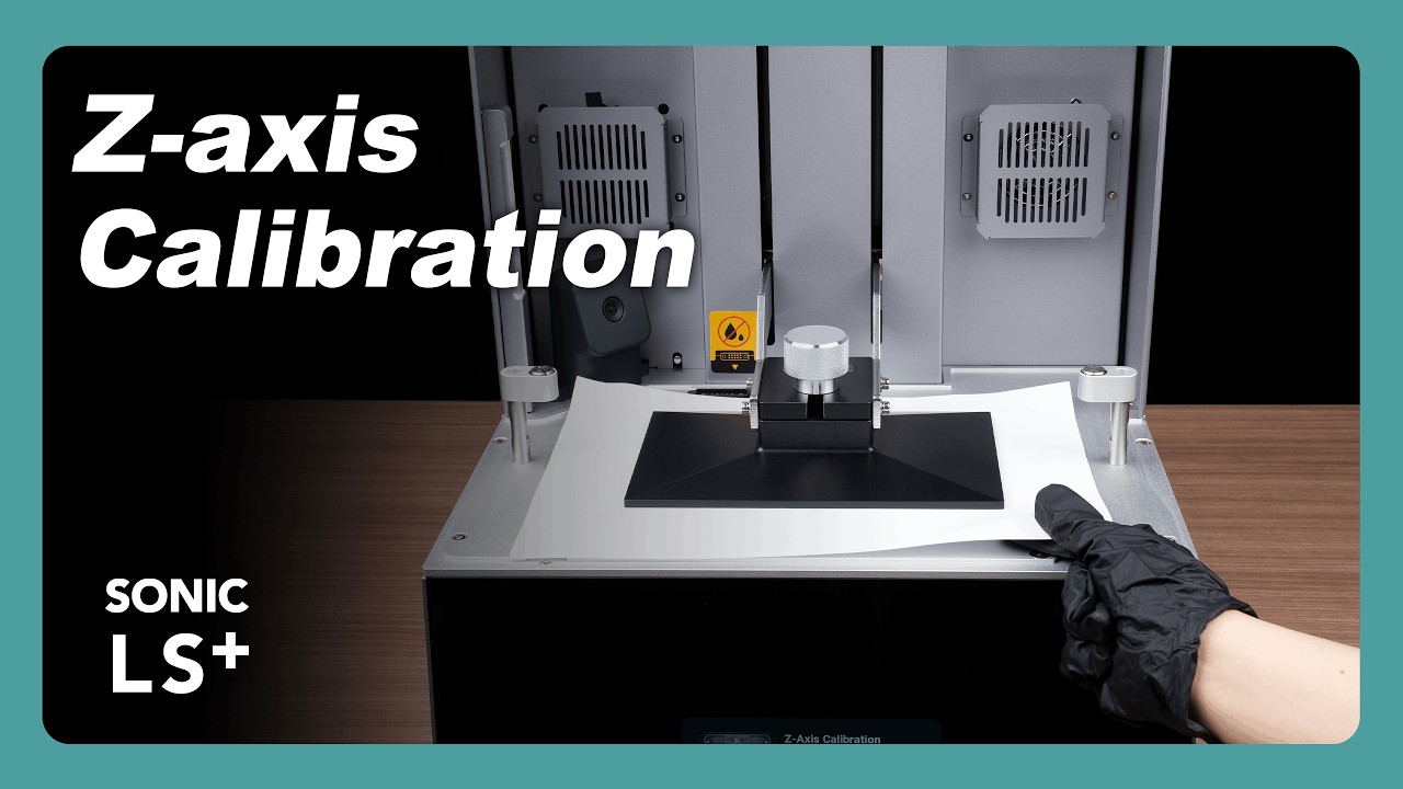 Sonic LS+: Z-axis Calibration — Phrozen Dental 3D Printer - YouTube