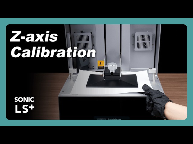 Sonic LS+: Z-axis Calibration — Phrozen Dental 3D Printer - YouTube