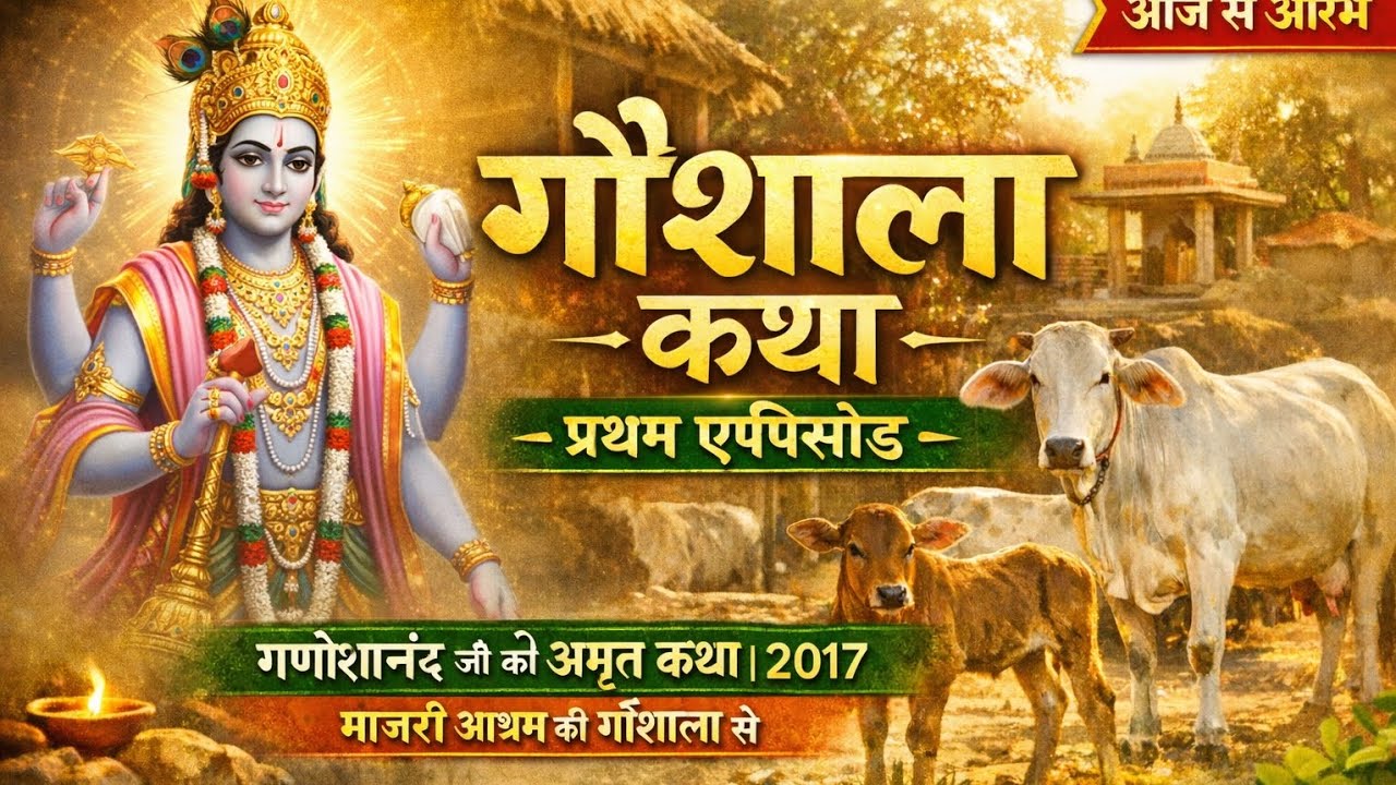 माजरी आश्रम गौशाला कथा | 2017 की दुर्लभ कथा | Episode–1