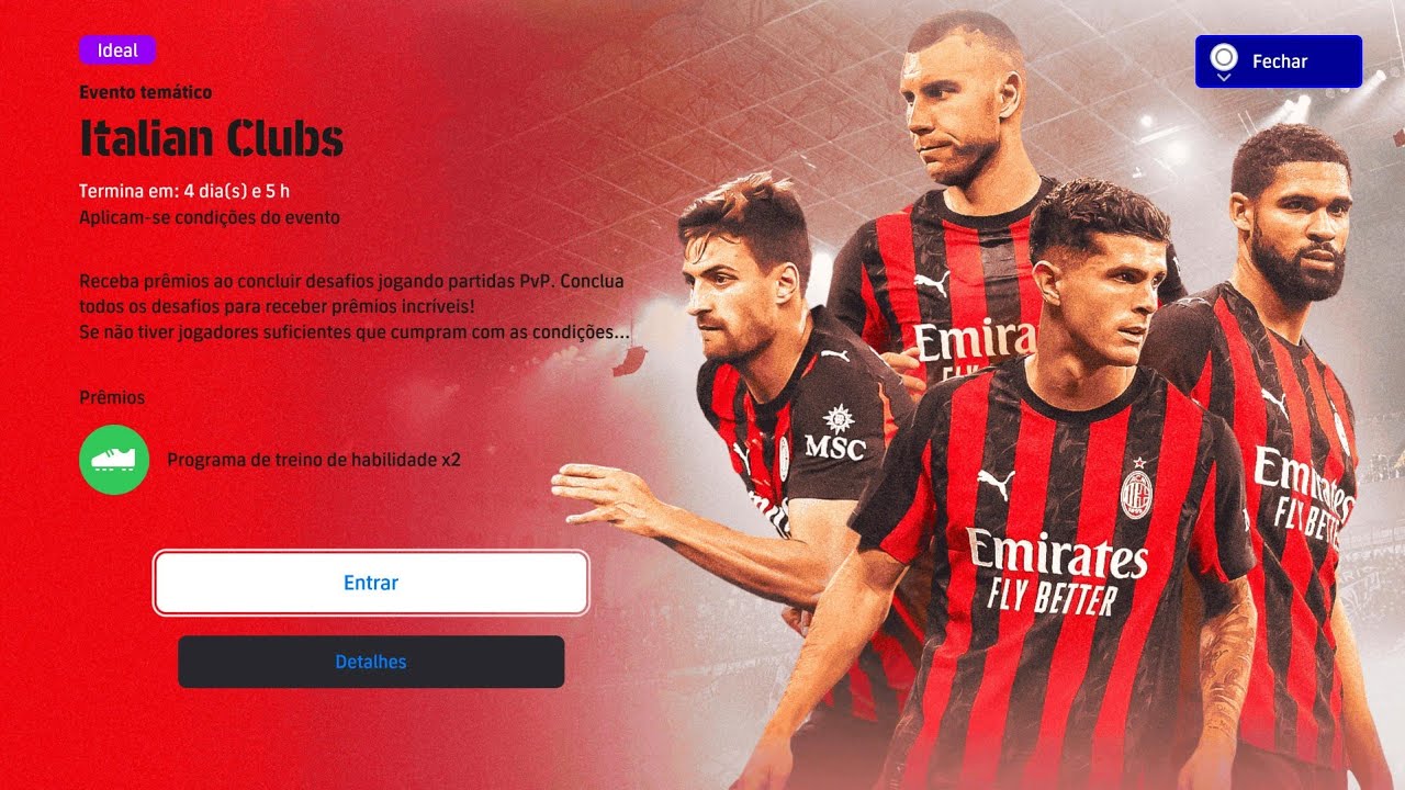 eFootball™ 2026_ Italian Clubs: carlossydney 6 x 4