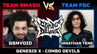 Celebrity COMBO DEVILS - Genesis X Exhibition - gsmVoiD VS Jonathan Tene Profile