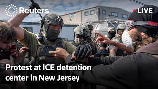 LIVE: Protest outside ICE detention center in New Jersey