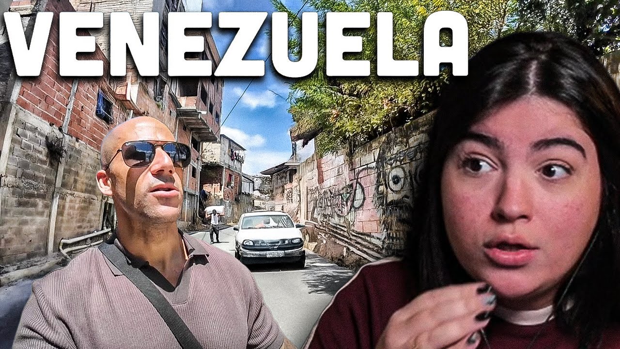 SOZINHO dentro de uma FAVELA em CARACAS  - react Nômade Raiz