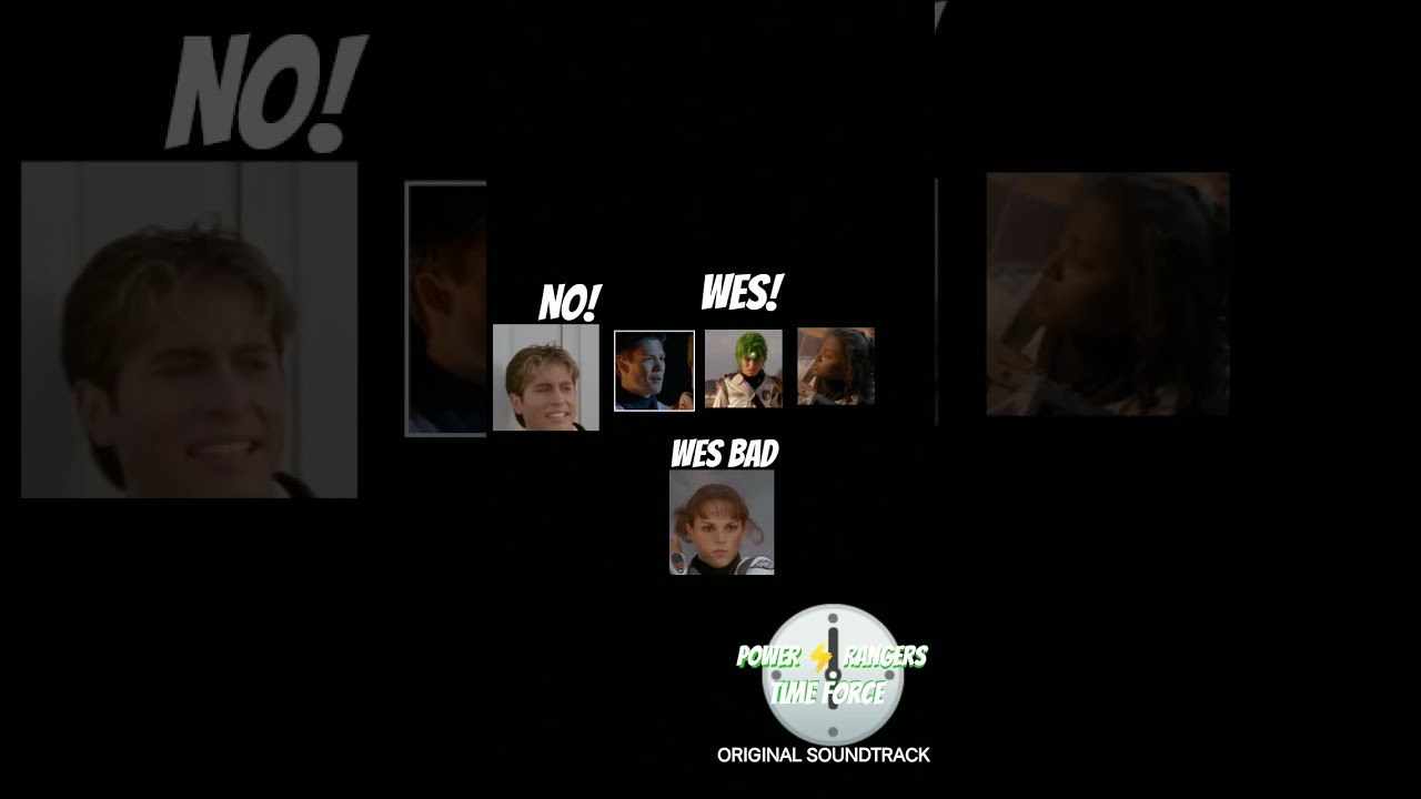 [Top Off Time Force] Power Rangers Time Force Main Menu