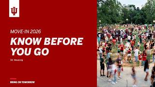 “Know before you go” Move-In Webinar (August 2026)