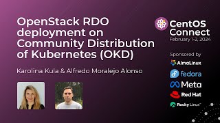 OpenStack RDO deployment on Community Distribution of Kubernetes (OKD)