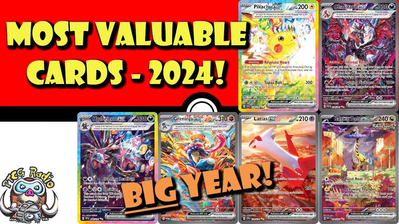 The Most Valuable Pokmon Cards of the Year! Most Expensive Cards 2024!  (Pokmon TCG News)