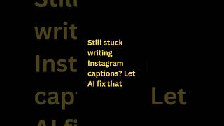 AI Creates Instagram Captions That Go Viral | ChatGPT Hack #prompt