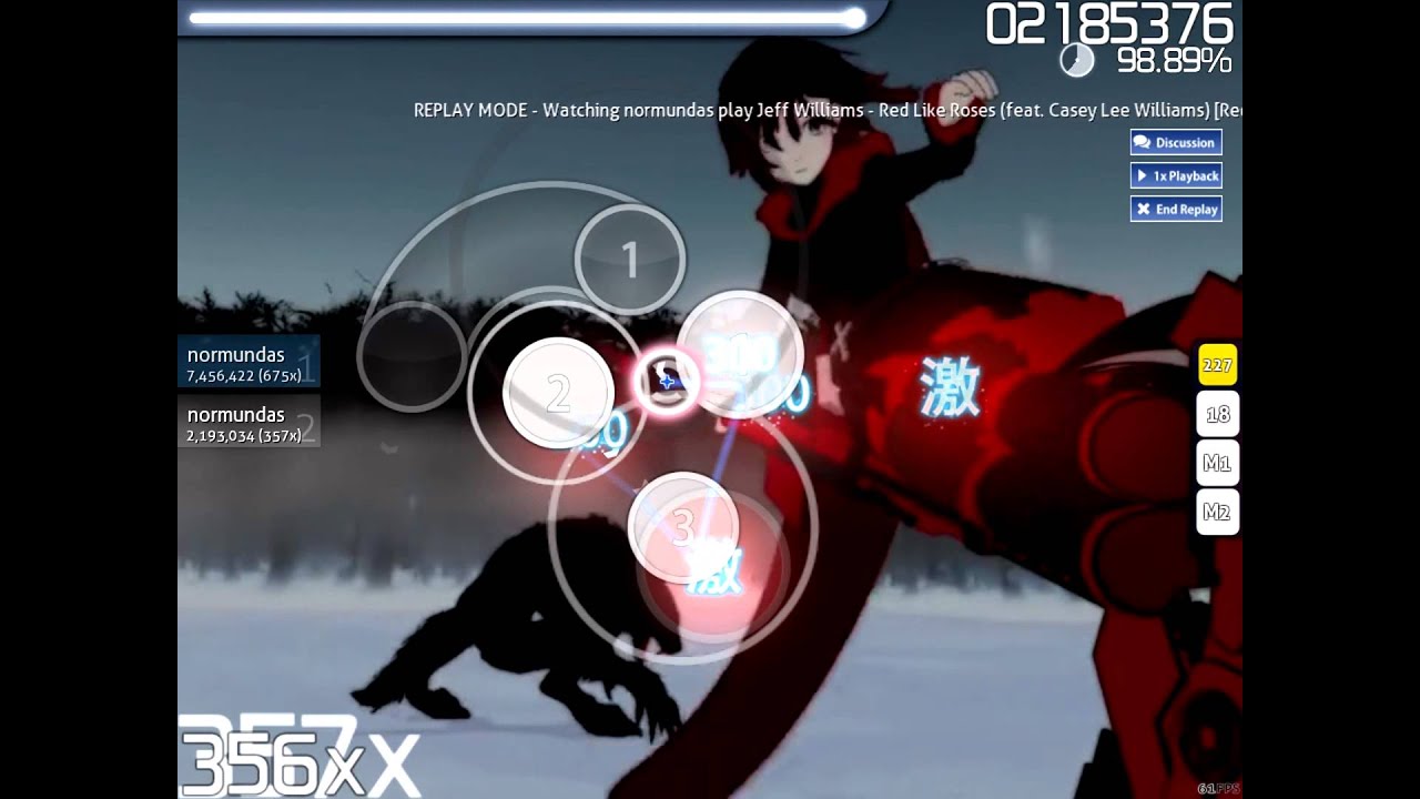 [osu!] Jeff Williams - Red Like Roses (feat. Casey Lee Williams ...