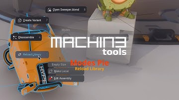 MACHIN3tools 1.12 - Library Reload from Modes Pie