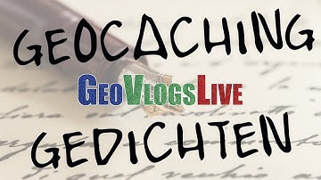 🔴 GEOCACHING-GEDICHTEN! (GeoVlogsLive)