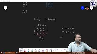 JNP1C3P4 Binary to Decimal Conversion | By Abhinav Bhandawat | In Hindi