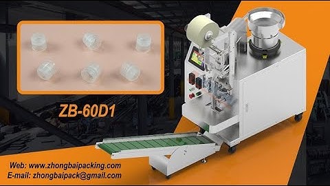 Plastic Caps Packing Machine, Vial Caps Packing Machine by Counting