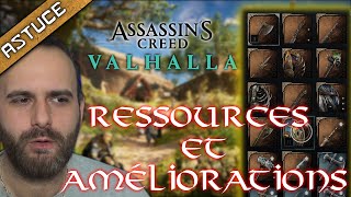 TOUT SAVOIR SUR LES RESSOURCES ET AMELIORATIONS ASSASSIN'S CREED VALHALLA ! LINGOTS, ARGENTS, TITANE