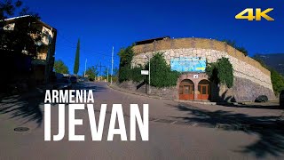 Driving Tour, Ijevan, Tavush province, Armenia. 4K 60fps
