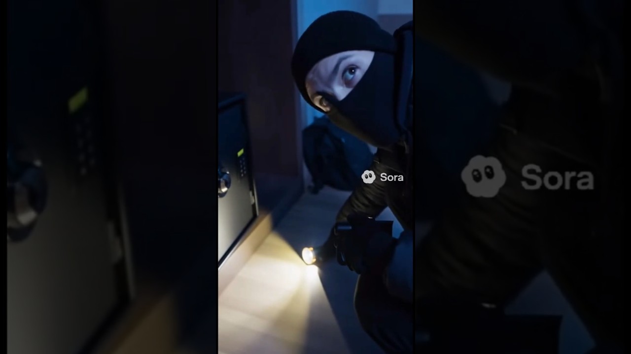 When a Smart Cat Outsmarts a Thief 😼🚨 (Unbelievable Ending!)