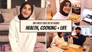 My First Fast In 15 YEARS!! | Cooking Pakistani Chicken Rolls + My Health Problems | Ramadan Vlog