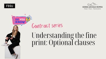 Optional Clauses Addendum: The Fine Print That Packs a Punch