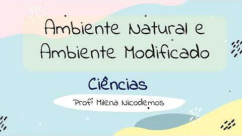Qual é o ambiente natural?