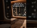 POV: A Rainy City Night from a Sleeper Cabin | Train Ambience