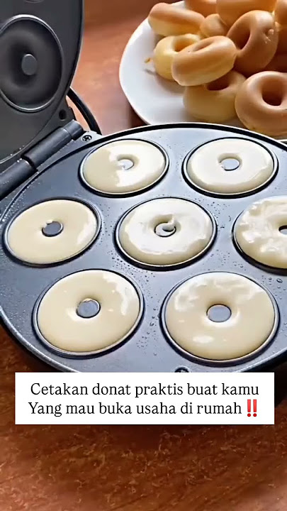 cetakan donat viral #donatmaker #cetakandonat #donatmini #diydonat #donat