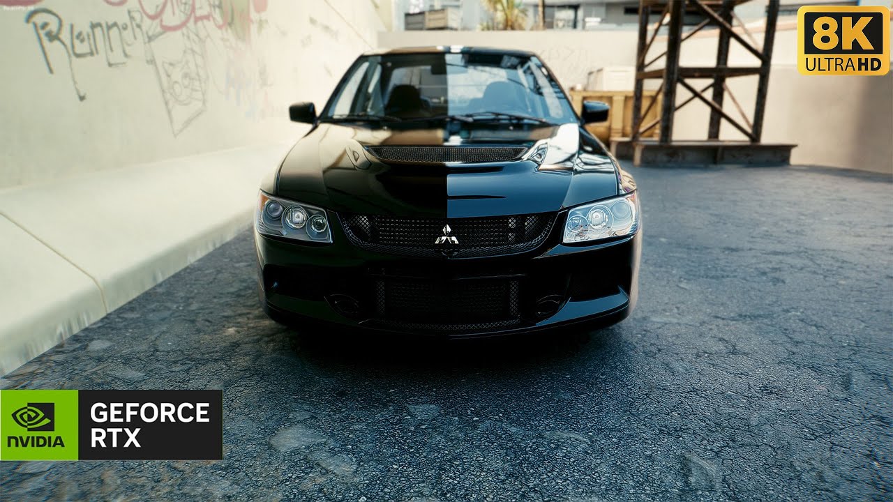 Mitsubishi Lancer Evolution IX MR - Cyberpunk 2077 | RTX 8K Ultra